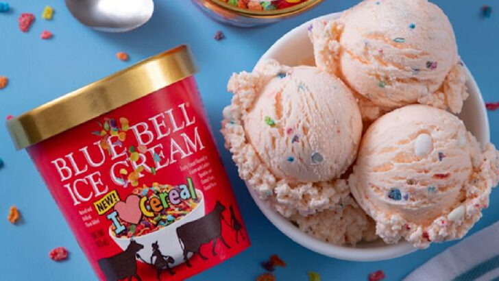 Blue Bell Ice Cream Releases An ‘I Love Cereal’ Flavor And It’s Time To Have Ice Cream For Breakfast