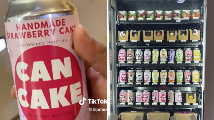 This Vending Machine Sells Canned Cakes and It Sounds Oddly Delicious