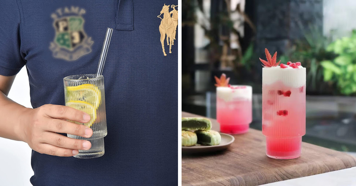 Everyone Is Obsessed With These Inexpensive Rippled Drinking Glasses And I Can See Why