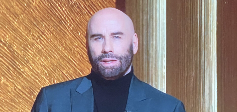 John Travolta Gets Emotional During His Speech About The In Memoriam Segment at The Oscars