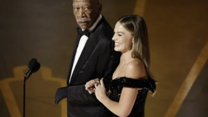 Here’s Why Morgan Freeman Wore a Single Black Glove to The Oscars