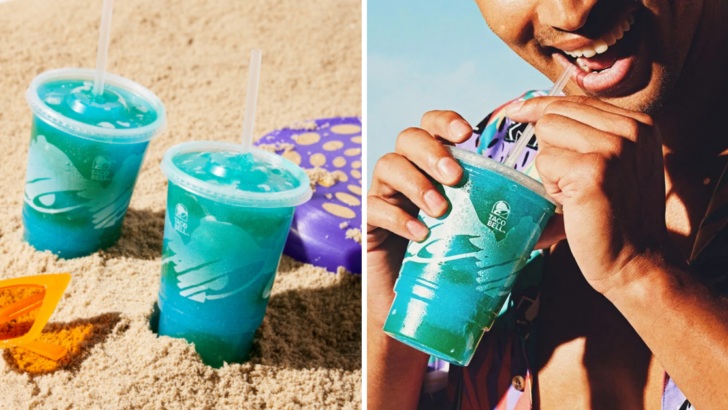 Taco Bell Just Released A New Blue Raspberry Breeze Freeze That Features a Hint of Lime and Fruit