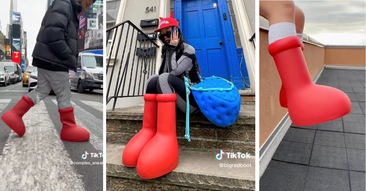 People Are Obsessed with These $350 Cartoon Boots And Now I Want Them