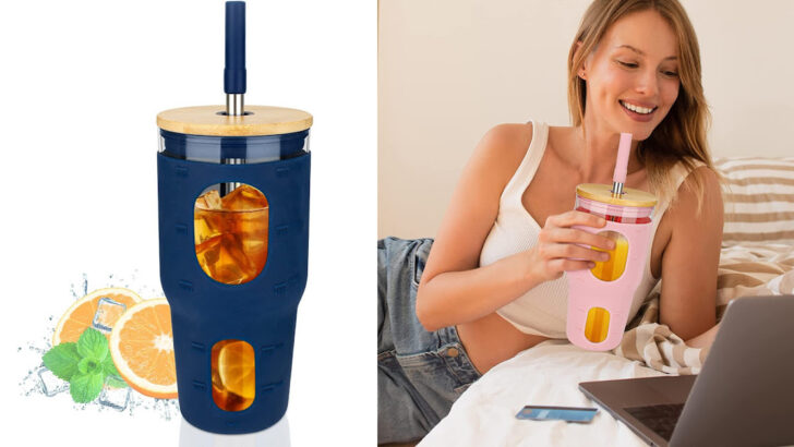 Move Over Yeti, These Large Glass Tumblers Are The Hot New Way to Hit Your Water Intake Goals