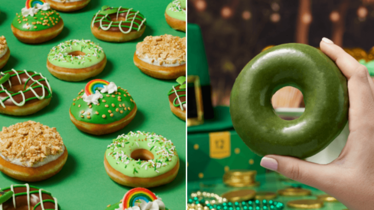 Krispy Kreme Released Green Donuts for St. Patrick’s Day and Here’s How You Can Get One for Free