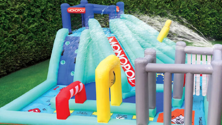 You Can Get A Giant Inflatable Monopoly Waterpark For The Coolest Way To Splash Into Summer
