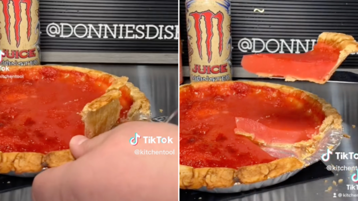 This Guy Made A Monster Energy Drink Pie and the Internet Is Frightened