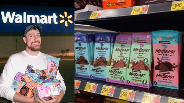Mr. Beast is Giving You The Chance to Win $5,000 By Helping Clean Up His Candy Displays at Walmart
