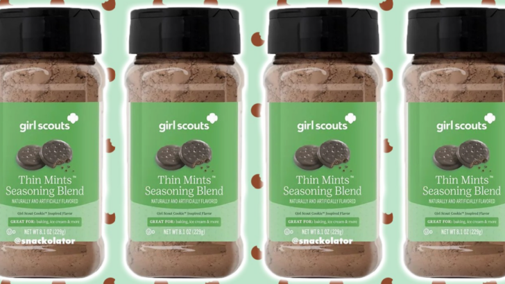 You Can Get A Girl Scouts Thin Mints Seasoning Blend That You Can Sprinkle on Everything 
