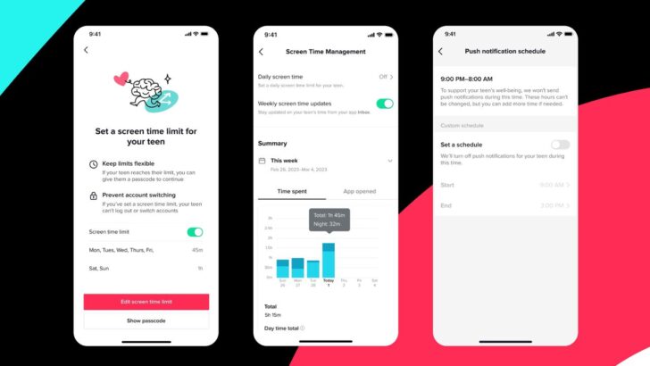 TikTok Launches A New Feature That Sets A Time Limit for Minors When Using The App