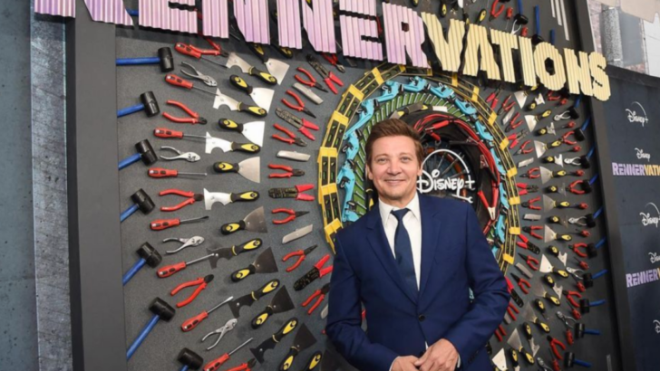 Jeremy Renner Walks His First Red Carpet After His Near-Fatal Accident