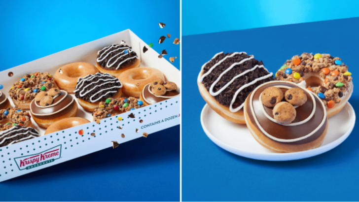 Krispy Kreme Released Cookie Donuts For The Ultimate Sweet Treat