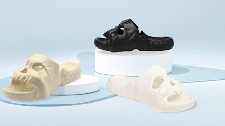 You Can Get Skull Slides That Are Scary Cute