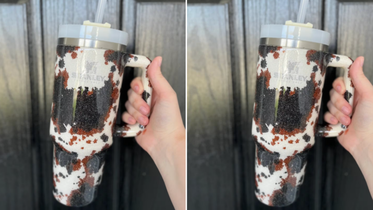You Can Now Get a Cowhide Decorated Stanley Tumbler and It Is So Cute