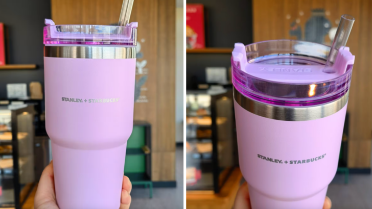Starbucks Released a Purple Stanley Tumbler That Is Giving Spring Vibes