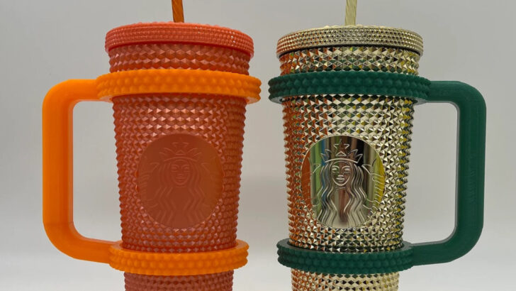 This Handle Can Turn Any Starbucks Cup Into a Stanley Dupe
