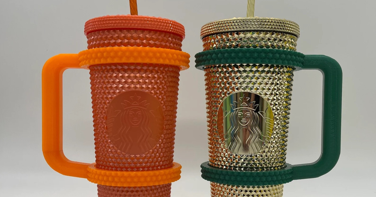 This Handle Can Turn Any Starbucks Cup Into a Stanley Dupe