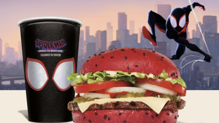 Burger King Adds a Red Whopper to Menus Just in Time for The New Spider-Man Movie