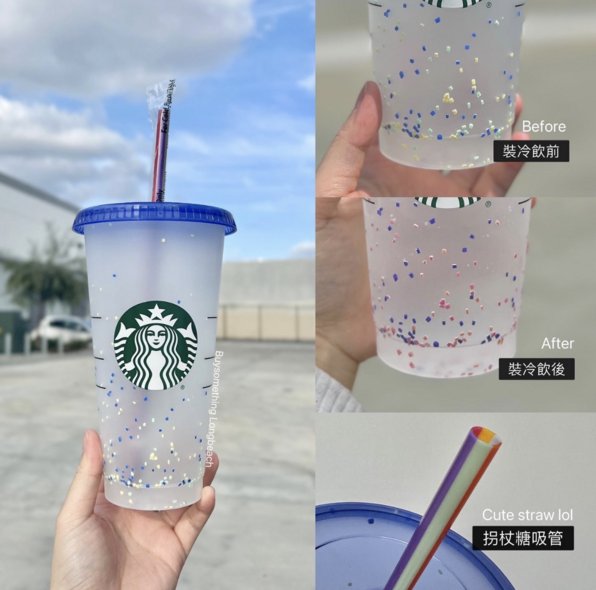 Starbucks Is Selling A $5 Color Changing Confetti Cup Just In Time For  Summer