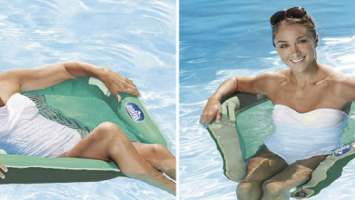 This Floating Lounge Chair Is The Perfect Way To Enjoy The Pool This Summer