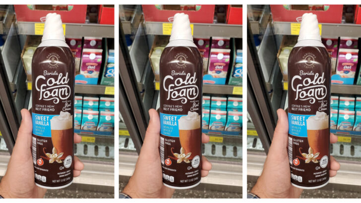 Move Over Starbucks, Aldi is Now Selling Canned Cold Foam To Take Our Morning Coffee to The Next Level