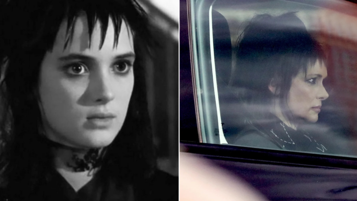 Here’s The First Look at Winona Ryder on the Set of ‘Beetlejuice 2’ and Everyone’s Freaking Out