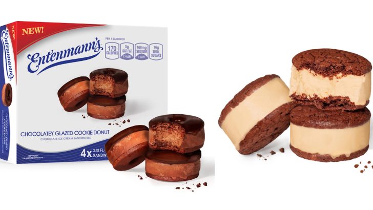 Entenmann’s Is Bringing Us New Ice Cream Sandwiches Inspired By Their Tasty Bakery Treats