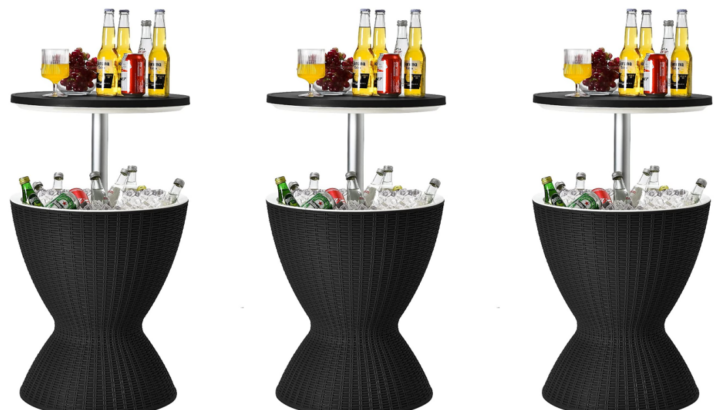 People Are Going Crazy Over This Side Table That Has a Hidden Cooler Inside and Now I Want One