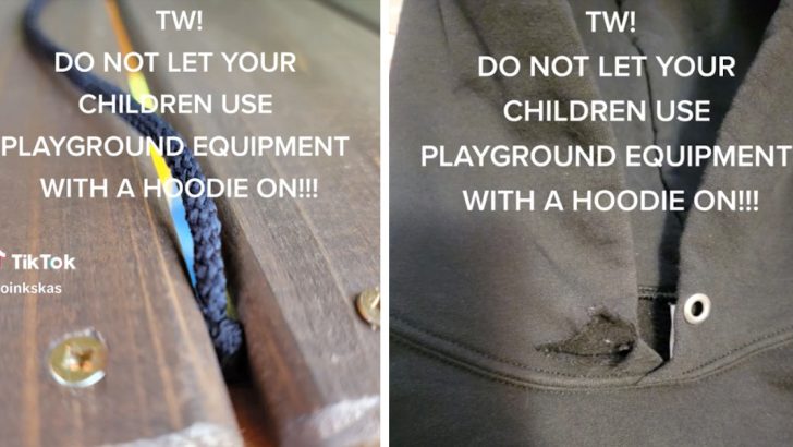 Dear Parents, You Should Never Let Your Kids Wear Hoodies On The Playground. Here’s Why.