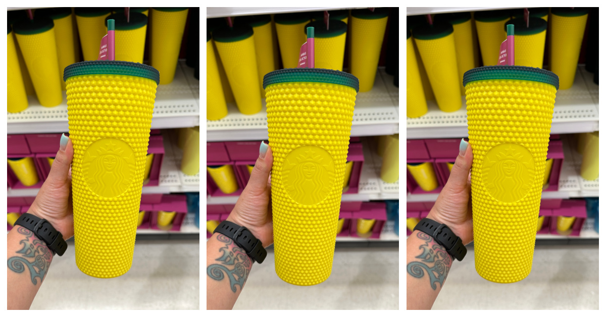 Starbucks Has A New Pineapple Tumbler and It Gives Total Tropical Vacation Vibes