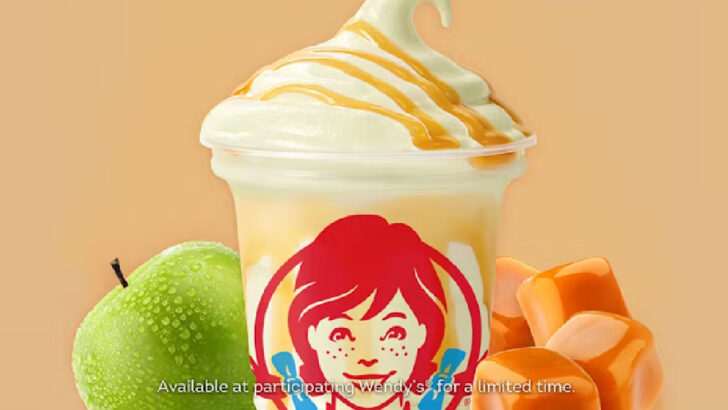 Wendy’s Is Dropping A Caramel Apple Frosty Just in Time For Fall