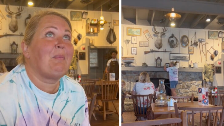 This Woman Added Her Photo To Cracker Barrel’s Eclectic Decor And It’s Hilarious