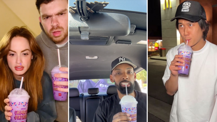 McDonald’s Has Finally Respons to the Disturbing Grimace Milkshake Trend
