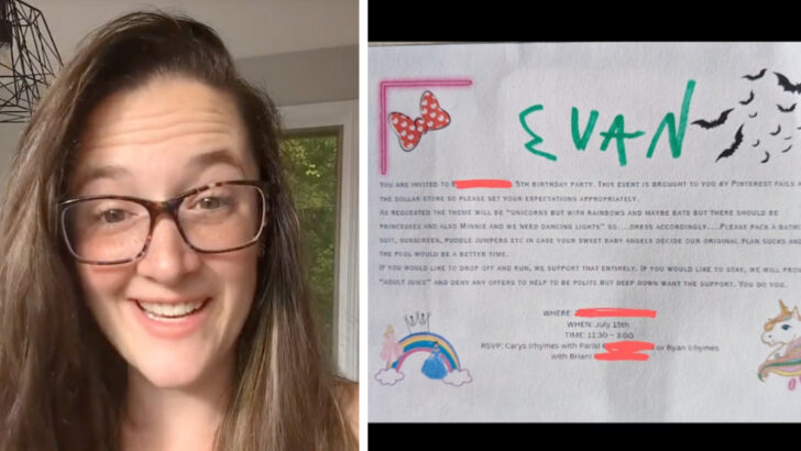 This Mom Sent Out A Brutally Honest Invite For Her Kids’ Birthday Party And She’s My Hero