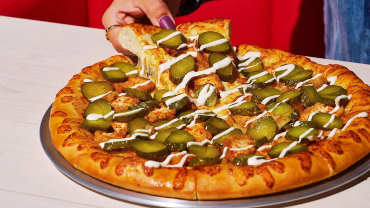 Pizza Hut Introduces A New ‘Pickle Pizza’ That’s Layered With Extra Spicy Dill Pickles