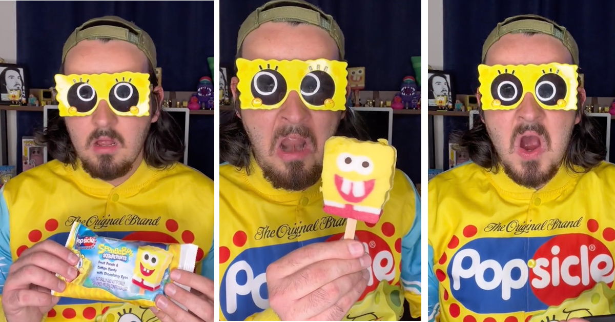 SpongeBob Popsicles No Longer Have Gumball Eyeballs And We Simply Aren’t Ready For This