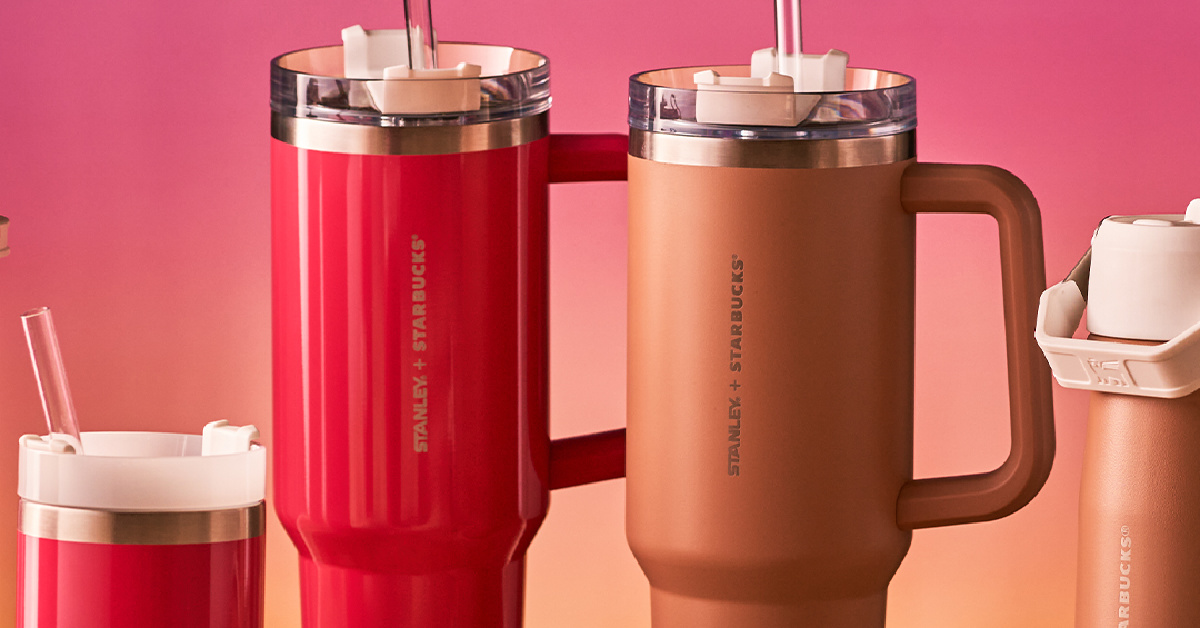 Starbucks Just Released Even More Stanley Cups So, It’s Time to Make Room in Your Cupboard