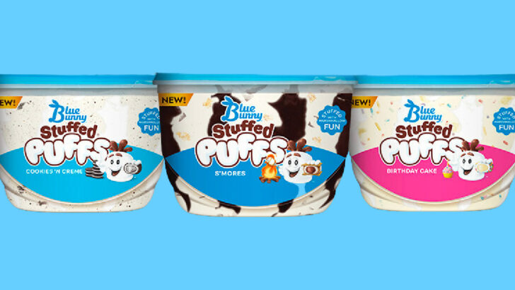 Blue Bunny Stuffed Puffs Flavored Ice Cream Is Here to Take Dessert Time to The Next Level