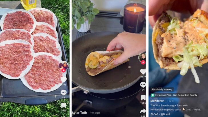 ‘Big Mac’ Smash Tacos Are The New Viral Food Trend. Here’s How To Make Them.