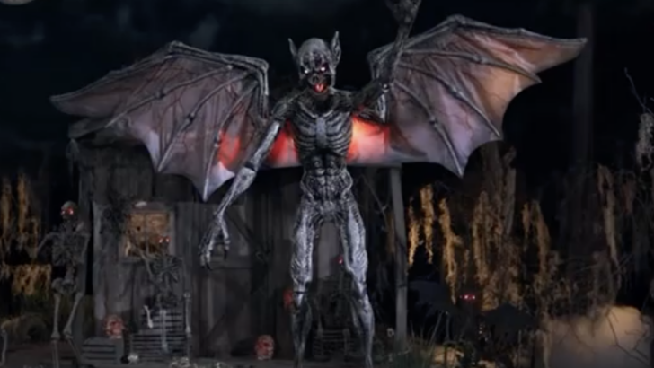 Home Depot is Releasing A Giant Vampire Animatronic That Has A 12.5 Foot Wingspan