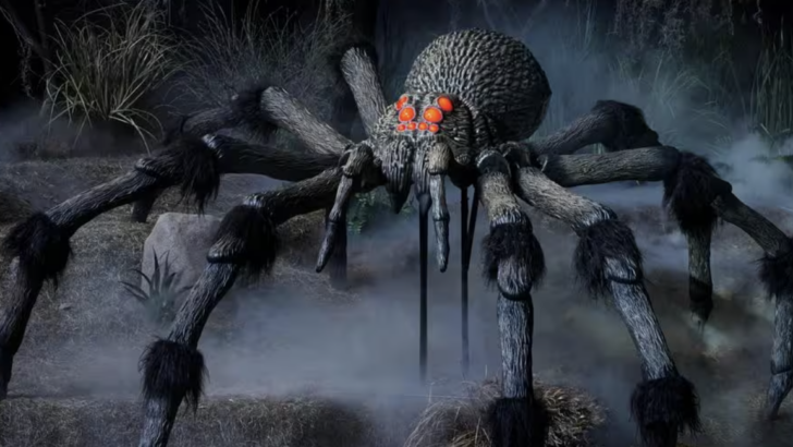 Home Depot Is Selling A 7-Foot Spider You Can Put In Your Yard For Halloween