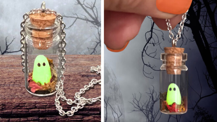 You Can Get A Glow-In-The-Dark ‘Adopt A Ghost’ Necklace And It’s Wicked Adorable