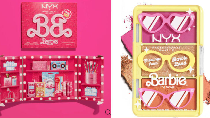 NYX Has A Limited-Edition Line Of Barbie Makeup So You Can Be A Barbie Girl