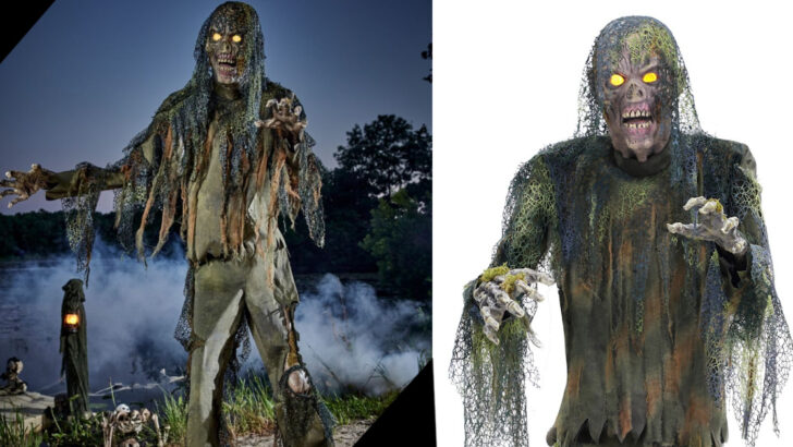 This Bog Zombie Animatronic Is Just What Your Halloween Display Needs This Year
