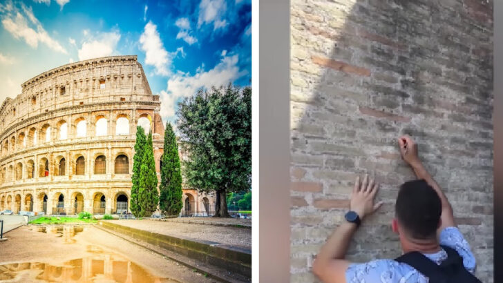 This Guy Etched A Love Note Into The Colosseum And Claims He Didn’t Know It Was Ancient