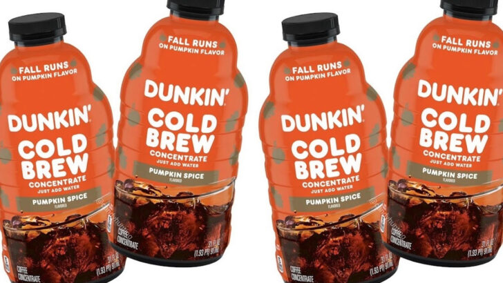 Dunkin’ Donuts Pumpkin Spice Cold Brew Has Been Spotted In Stores And This Is Not A Drill