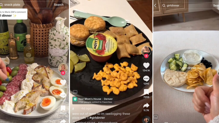 ‘Girl Dinner’ Is The Hot New Food Trend And It’s About More Than Charcuterie Boards