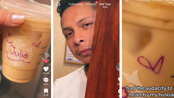 This Woman Hilariously Called Out The Starbucks Barista Who Drew A Heart And Smiley Face On Her Husband’s Drink