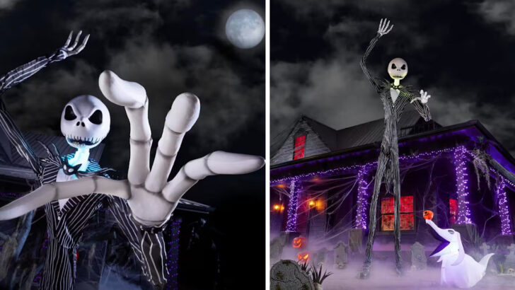 You Can Get A 13-Foot Jack Skellington Animatronic For Halloween and It’s Simply Meant To Be