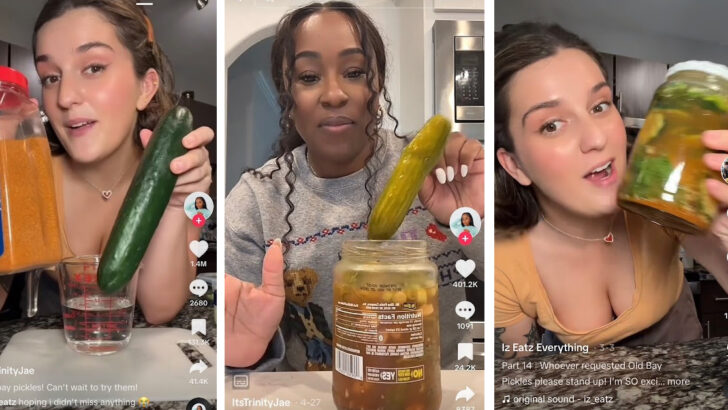 Old Bay Pickles Are The New Food Trend And They Look Absolutely Delicious